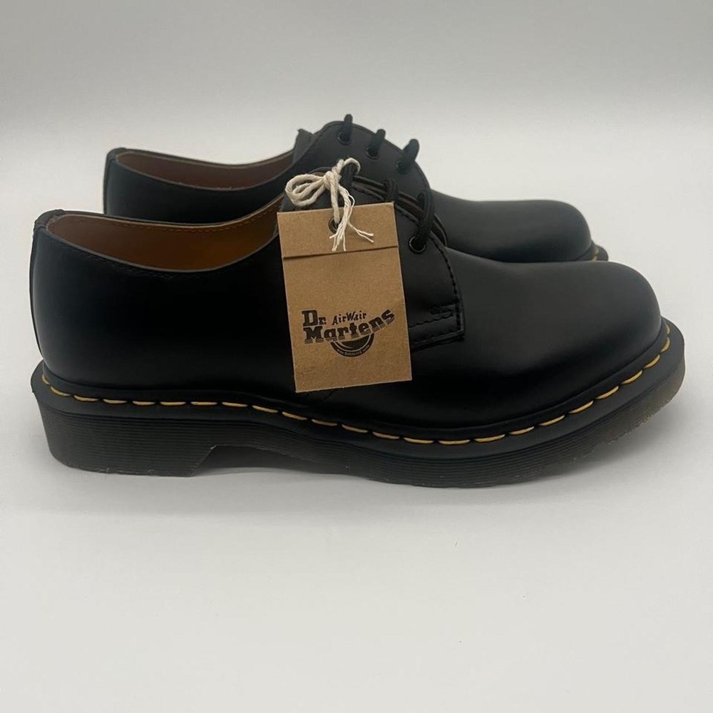 Dr. Martens 1461 Oxford Black Leather Shoes NWT W9 M7.5
